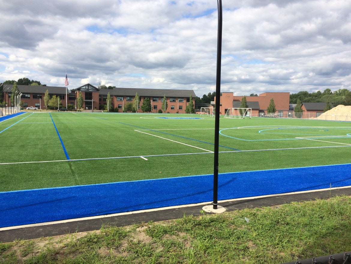 Athletic Field Oval Darien High School