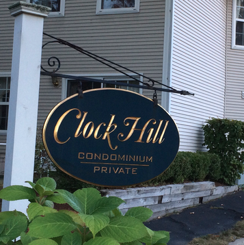 Clock Hill Condominiums Sign