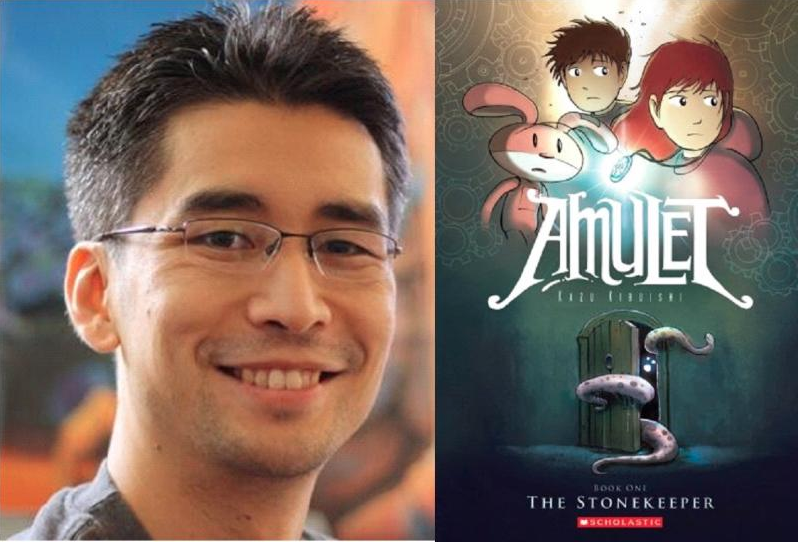 Kazu Kibuishi and Amulet, his best-selling graphic novel series