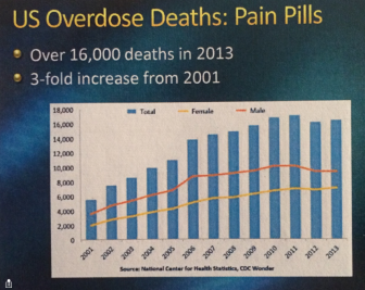 Overdose Deaths Chart Pain Pills 2015