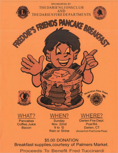 Freddie's Friends Pancake Breakfast 2015