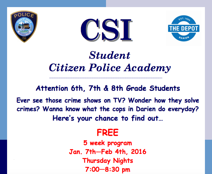 CSI Student Citizen Police Academy 2015 top