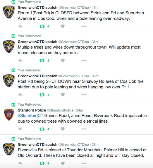 Greenwich police tweets 2-25-16