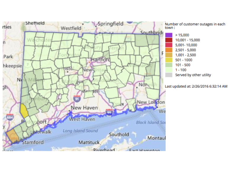 Eversource Nh Power Outage Map Map