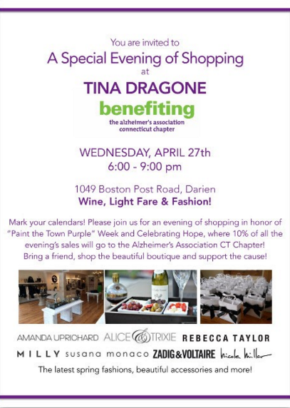 Tina Dragone benefit 4-11-16