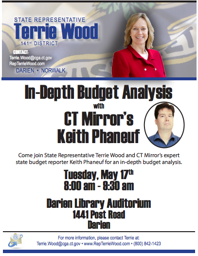 Poster Terrie Wood Keith Pphaneuf talk 5-9-156