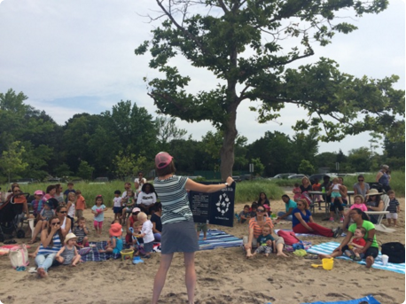 Stories by the Sea Darien Library Weed Beach 7-30-16