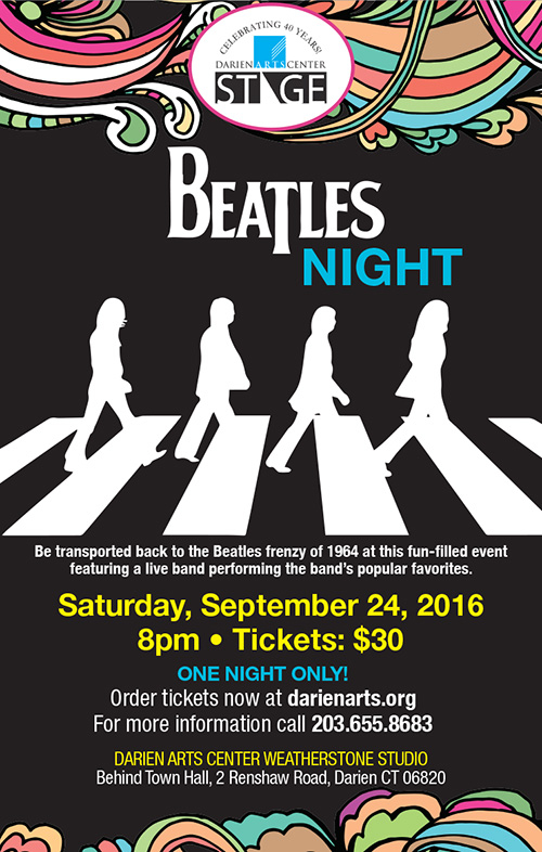 Beatles Night poster 9-18-16