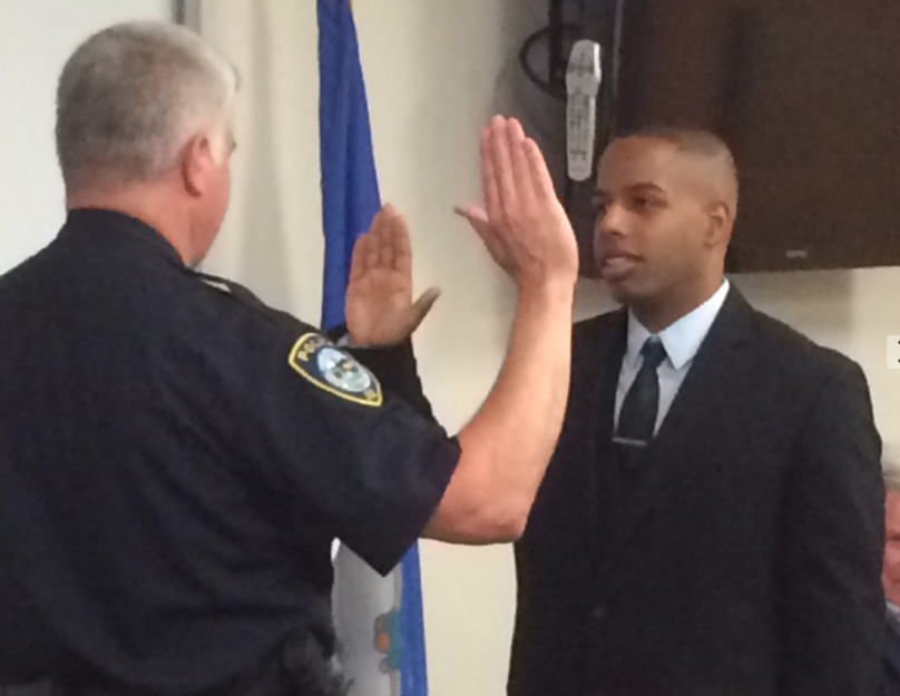 Four Probationary Officers Sworn in at Darien Police Department
