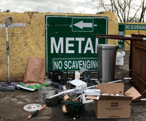 Metal Recycling Darien Recycling Center 02-04-17