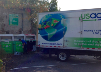 USAgain clothing bins recycling 02-11-17
