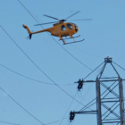 Eversource helicopter transmission line inspection 02-22-17