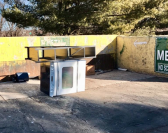 Darien Recycling Center white goods 03-24-17