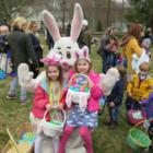 Easter Bunny Darien Community Association Easter Egg Hunt 03-31-17