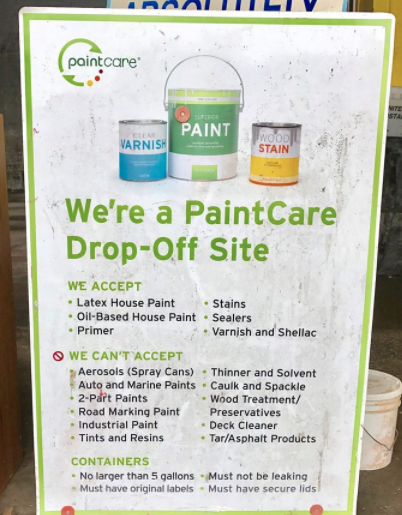 Paint Recycling Darien Recycling Center 04-08-17