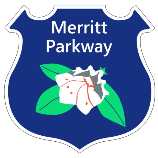 Merritt Parkway Logo user:Vrysxy on Wikimedia Commons https://commons.wikimedia.org/wiki/File:Merritt_Pkwy_Shield.svg