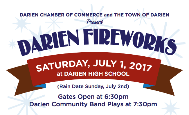 Darien Fireworks top of flyer 2017