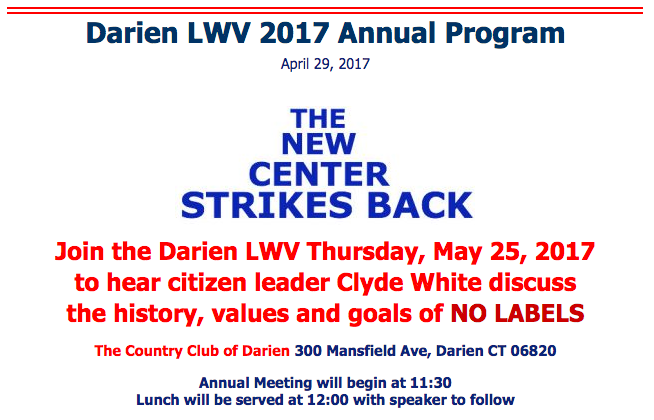 Darien LWV website No Labels A 05-14-17