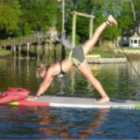 Paddleboard Yoga Parks & Recreation WeedBeach 05-18-17