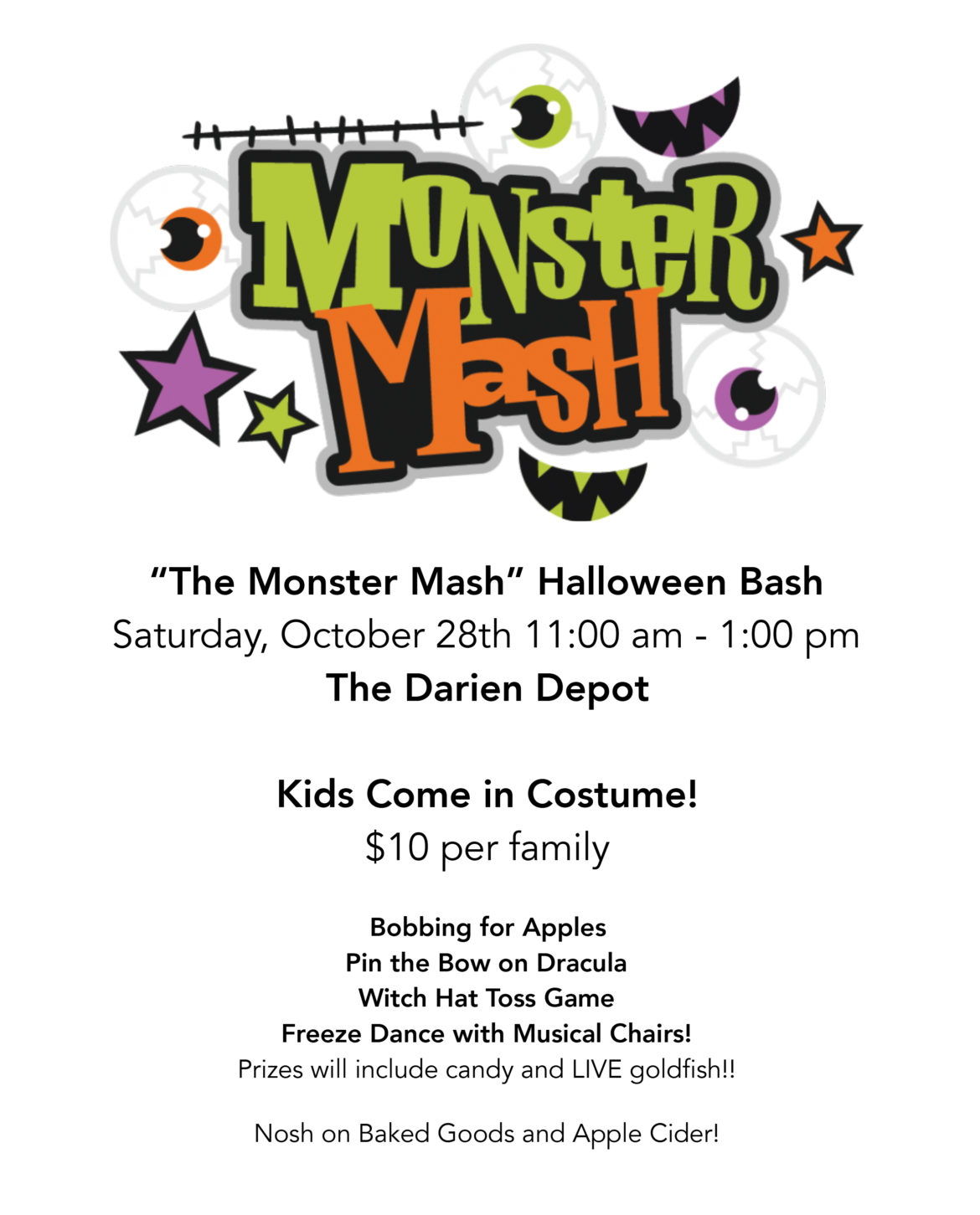 Monster Mash Depot Halloween 10-27-17