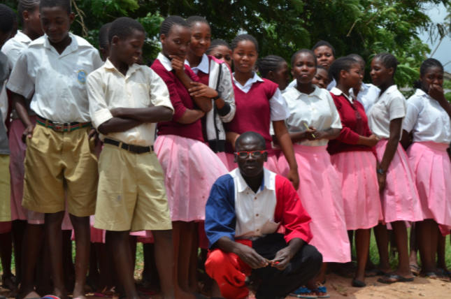 Kenya Students Impact Vine Rotary Club