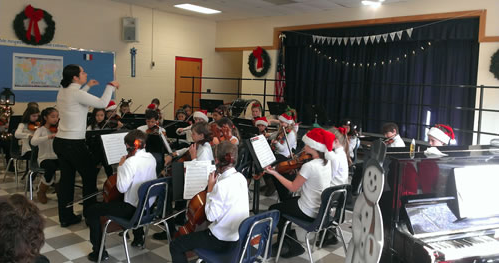 Music Darien Public Schools winter concerts 11-28-17