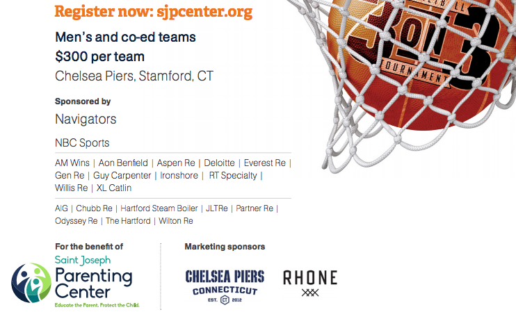 Lower poster for St Joseph Center 3 on 3 hoops 2018