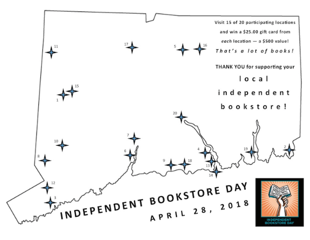 Bookstore Map Independent Bookstore tour 2018