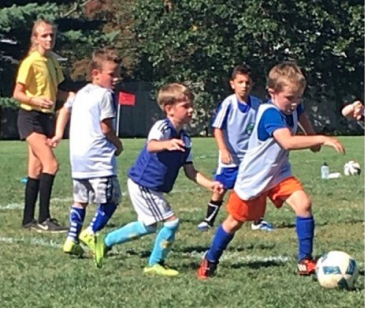 Darien Parks and Recreation Department Summer Camp soccer 2018