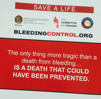 Image from the National Stop the Bleed Day account on Facebook