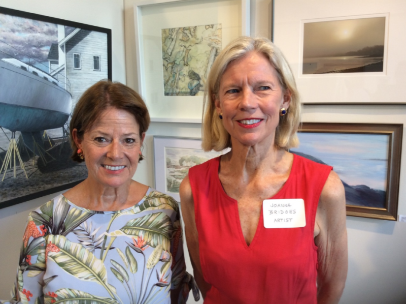 Rowayton Arts Center exhibit winners Nancy Gramps Joanna Bridges