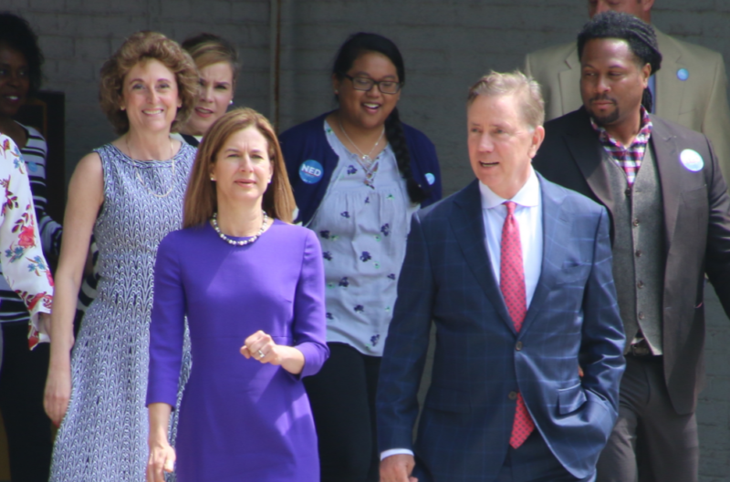 Susan Bysiewicz and Ned Lamont candidates Democratic primary 2018