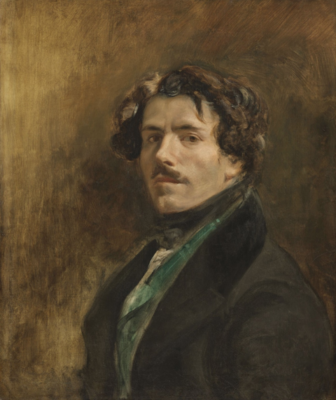 Eugene Delacroix self portrait