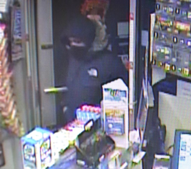 Robber surveillance image