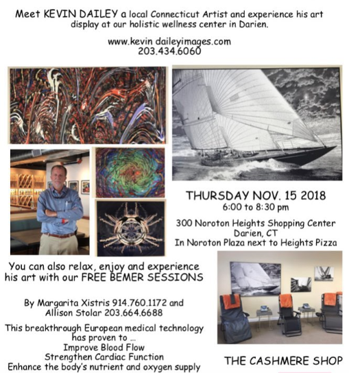 Poster Kevin Dailey and Bemer open house 11-15-18