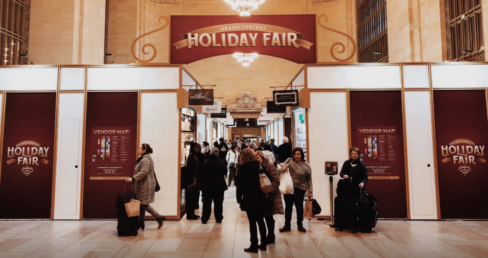 Save Driving Time by Stopping at the Grand Central Terminal Holiday