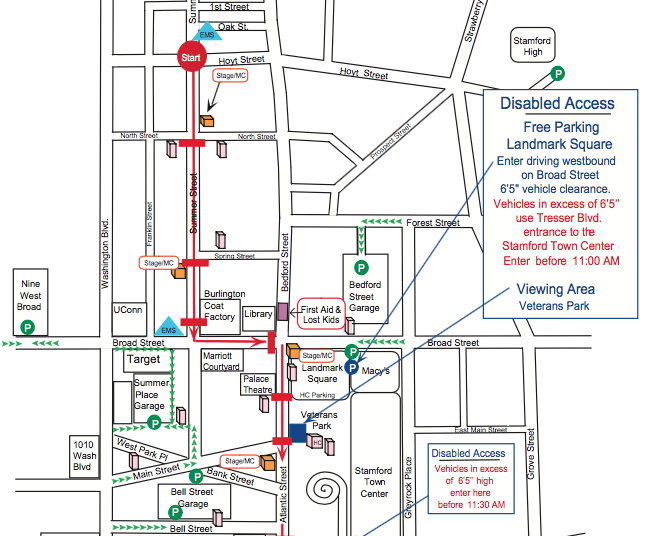 Stamford Parade Spectacular map middle 2018