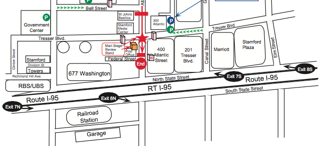 Stamford Parade Spectacular map bottom 2018