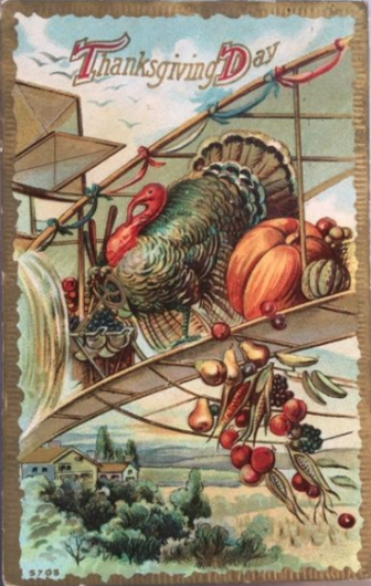 Turkey biplane Thanksgiving travel