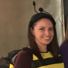 Bee suit person Darien Pollinator Pathway event