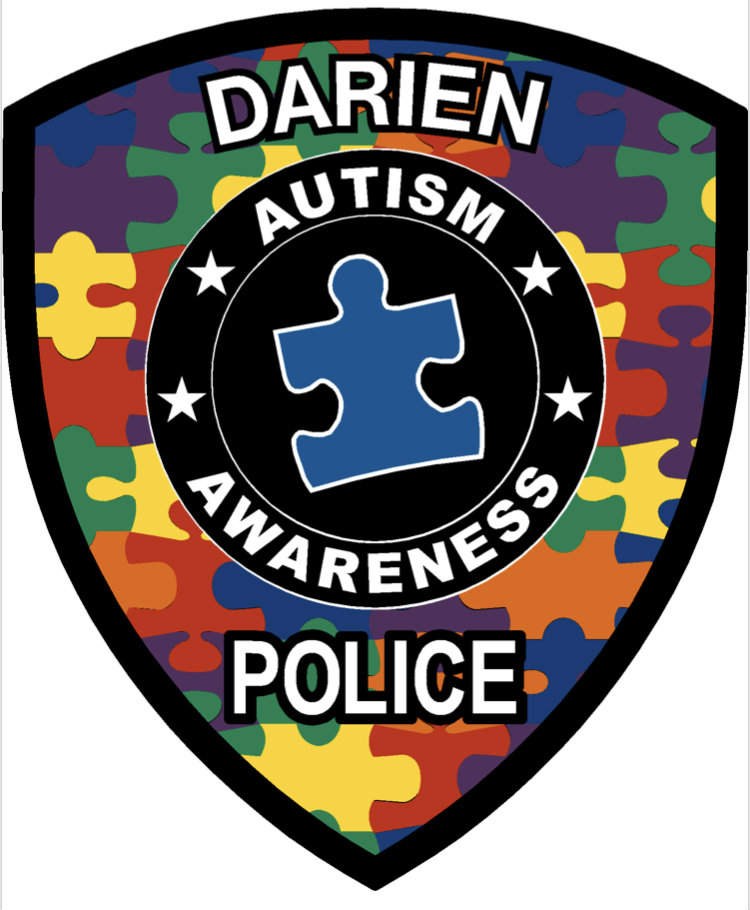 Darien Police Autism Awareness magnet