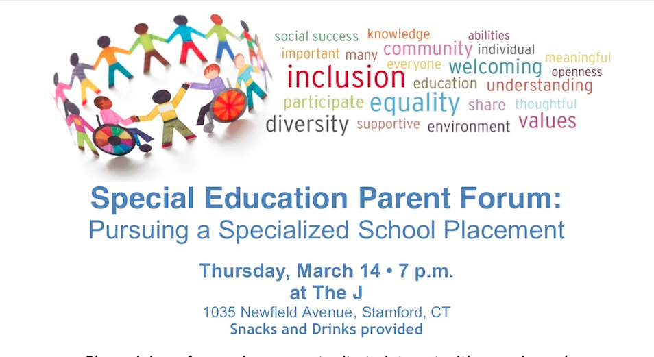 Special Education Parent Forum Lawrence Berliner