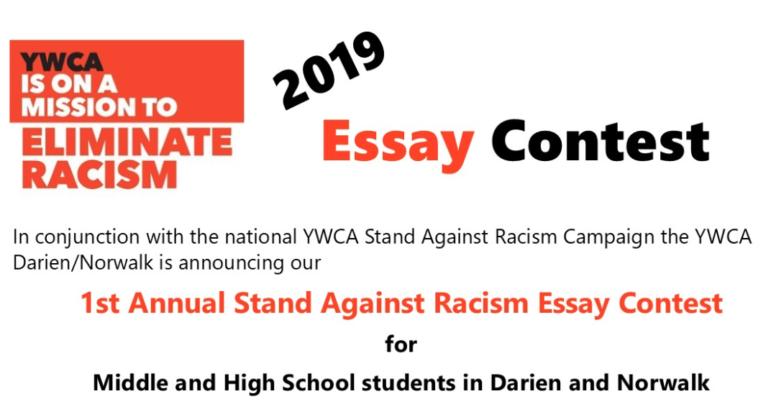 Essay contest from YWCA Darien/Norwalk website