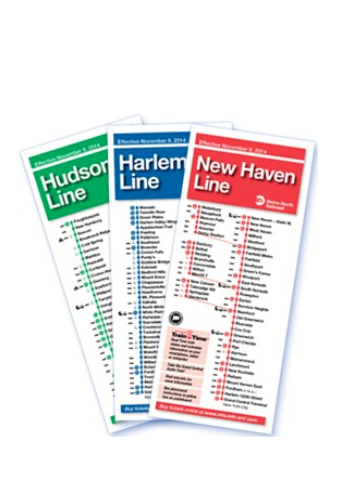 Timetables Schedules Metro-North New Haven Line