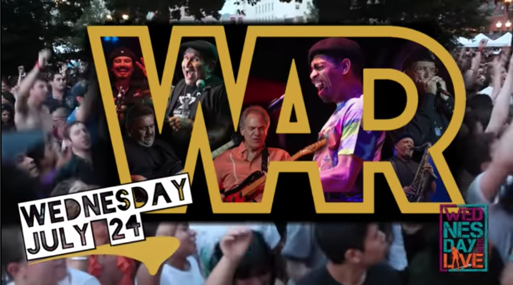 War (band) Wednesday Nite Live 2019