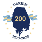 Darien 200 Bicentennial Logo