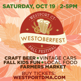 Westoberfest peach poster