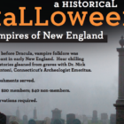 Vampires of New England talk