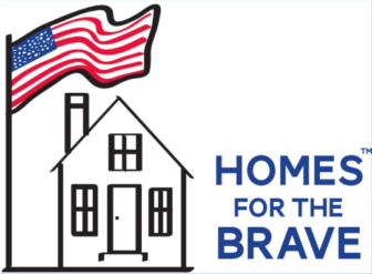 Homes for the Brave logo not very wide