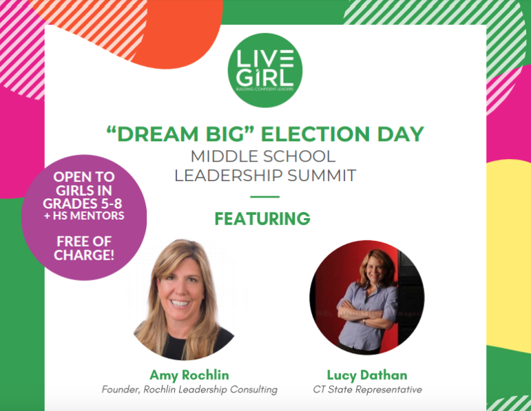 Live Girl election summit poster top Nov 2019